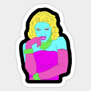 Material Girl Sticker